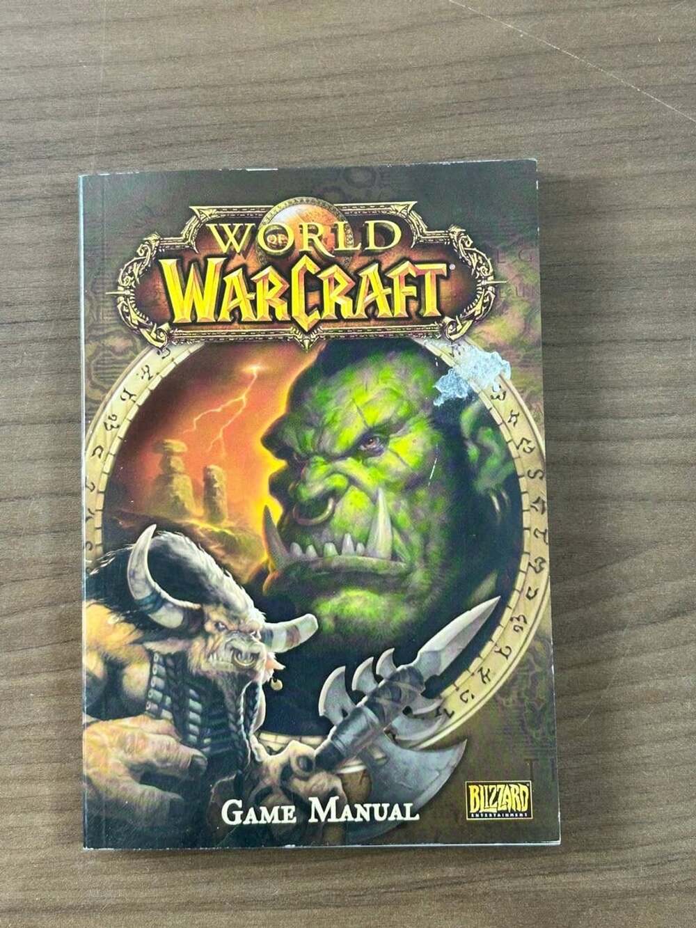 World of Warcraft Game Manual Only PC Mac 2004 Blizzard Instruction Booklet